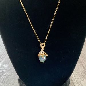 Fashion Chain W/Mystic Heart Pendant